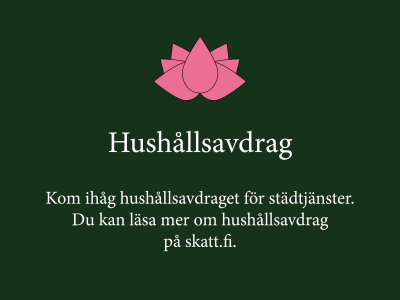 Hushållsavdrag